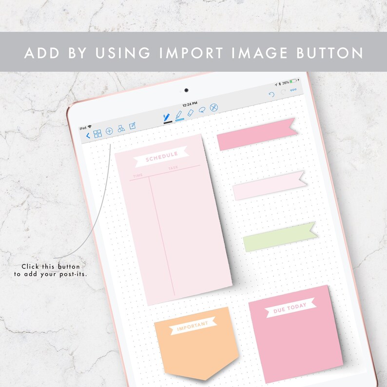 Digital Stickers Digital Sticky Note Goodnotes Digital Etsy