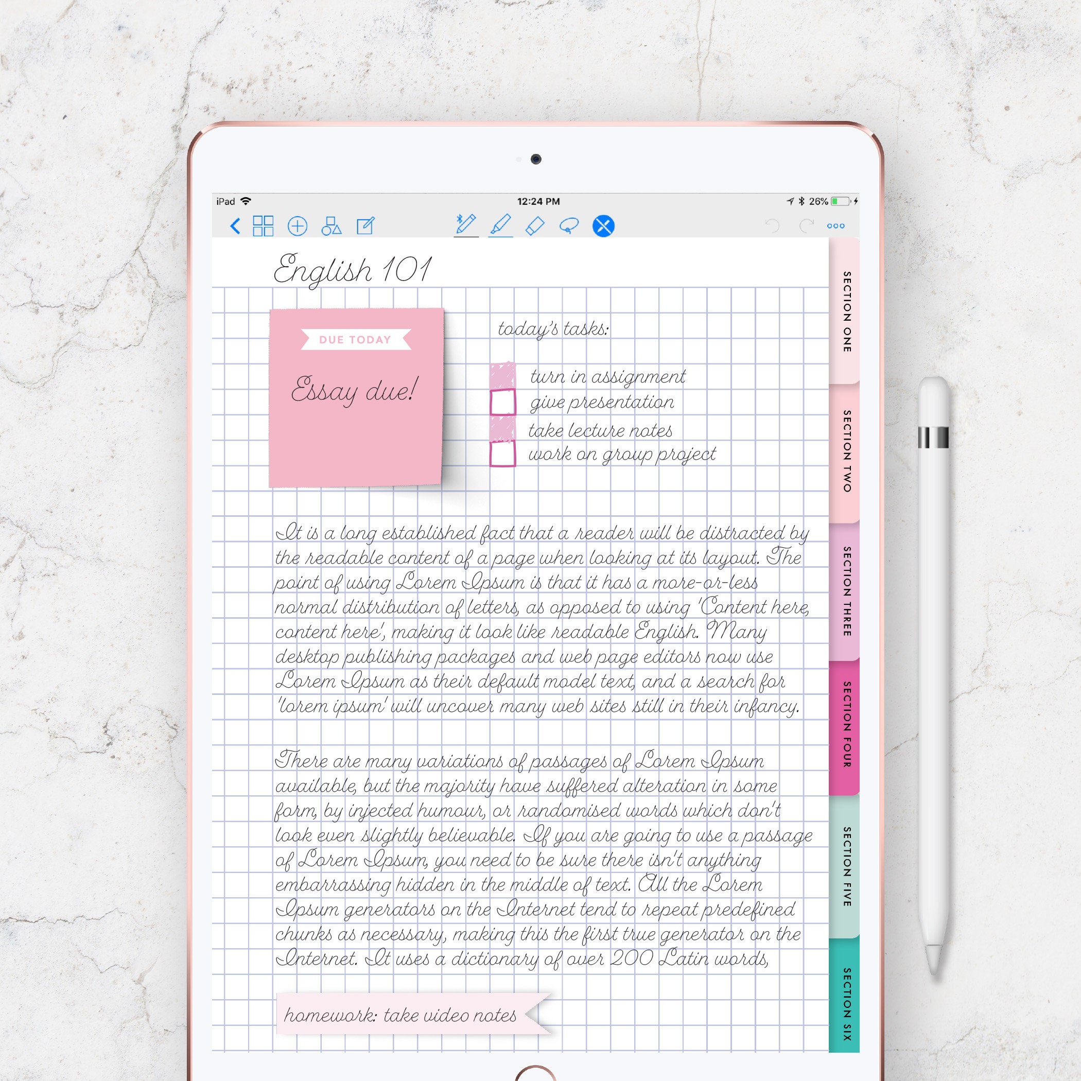Goodnotes template goodnotes notebook notability template Etsy Goodnotes template goodnotes notebook notability template Etsy