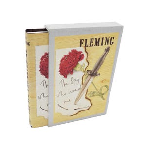 The Spy Who Loved Me FIRST EDITION Library Facsimile Reproduction of 1962 First Edition Ian Fleming James Bond 007, Matching Slipcase