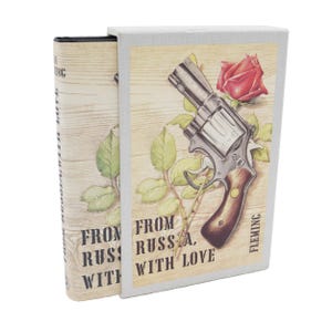 From Russia with Love FIRST EDITION Library Facsimile Reproduction of 1957 First Edition Ian Fleming James Bond 007, Matching Slipcase