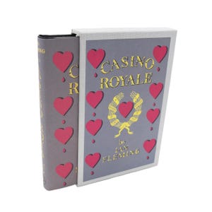 Casino Royale FIRST EDITION Library Facsimile Reproduction of 1953 First Edition Ian Fleming James Bond 007, Matching Slipcase