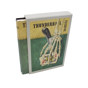 Thunderball FIRST EDITION Library Facsimile Reproduction of 1961 First Edition Ian Fleming James Bond 007, Matching Slipcase