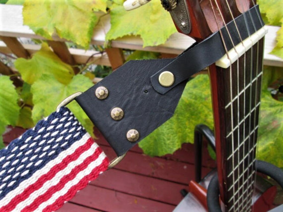 Hand Woven Guitar Strap Banjo Strap american Etsy