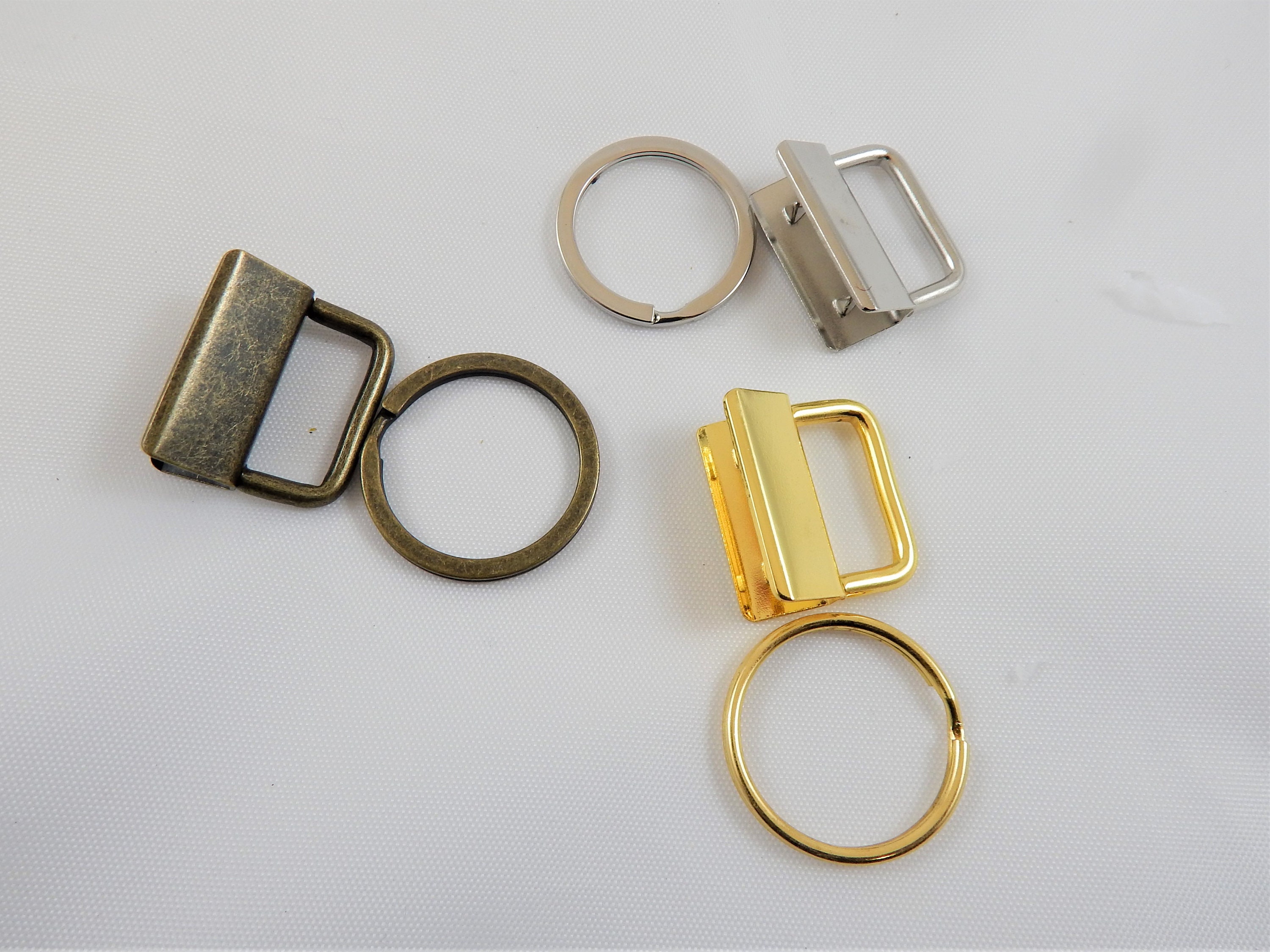 6 Pcs Flat D-ring Buckles Metal D-ring Findings D Rings High