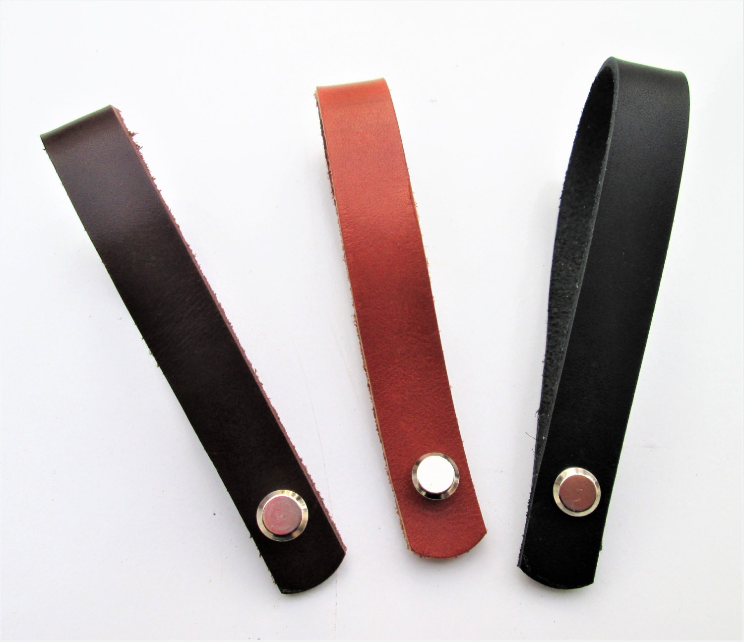 Leather Acoustic Guitar/Ukulele Strap Holder, Adjustable to Headstock…
