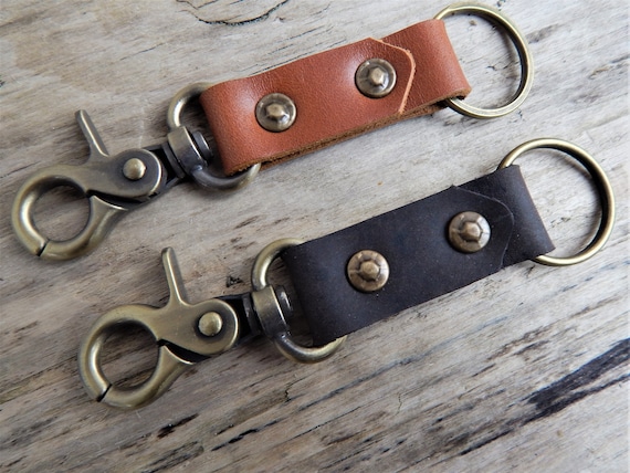 Leather Keychain