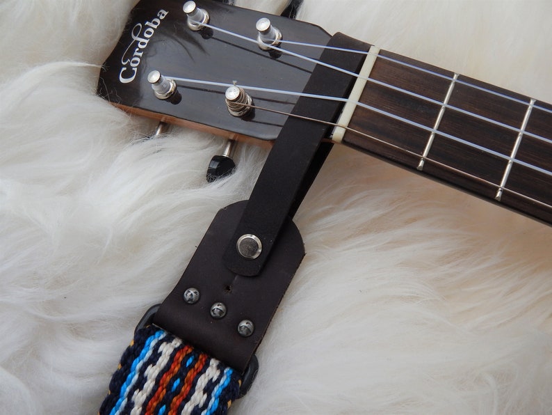 Extra Wide Handwoven Ukulele Strap Baritone Ukulele Strap Etsy