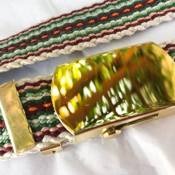 Custom Handwoven Cotton Page Boy  Belt, to Match your Wedding Hand Fasting Cords