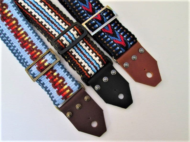 Guitar Strap Kit Combo Leather Guitar Strap Ends and Etsy