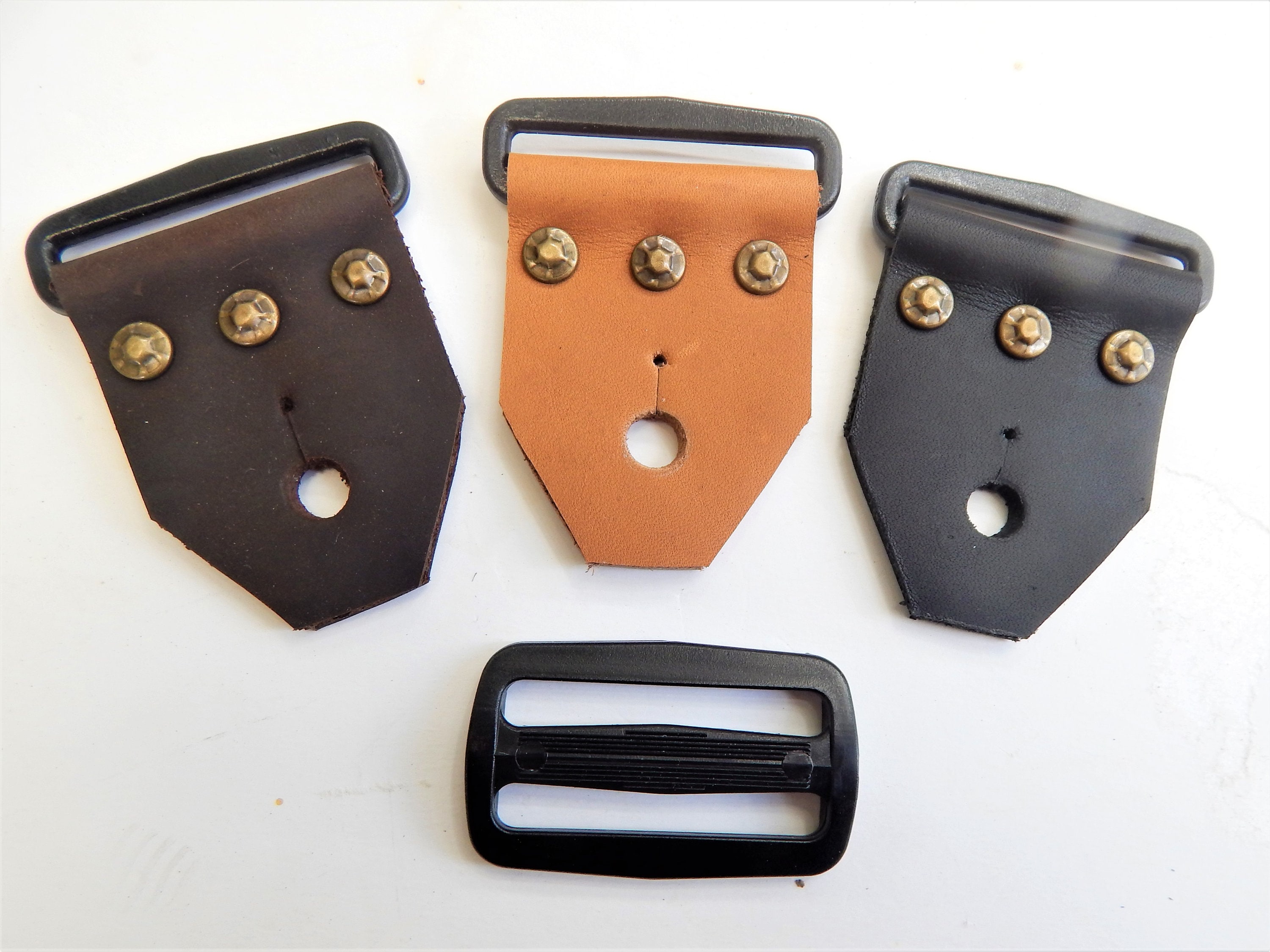 Guitar Strap Kits Vintage Style Rivets Choice of Hardware Etsy