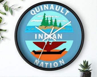 Quinault Indian Nation - Wall Clock