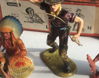 ELASTOLIN Cowboy With Incl. Original Packaging - Etsy