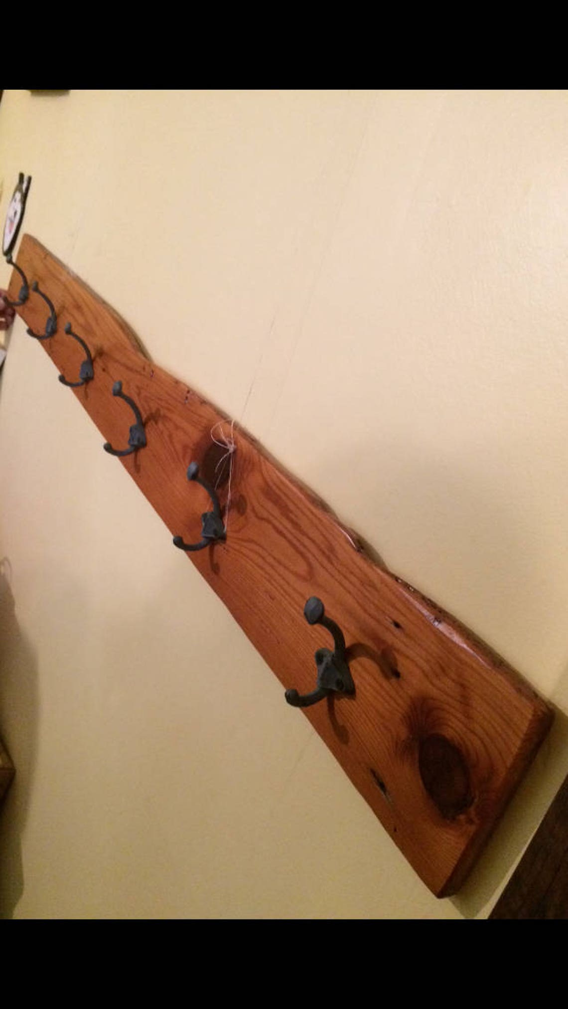 Coat Rack reclaimed cribbed wood Etsy