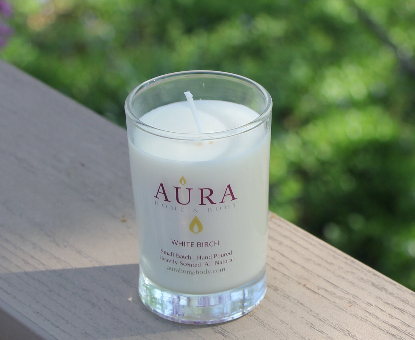 5 oz. White Birch All Natural Candle Etsy