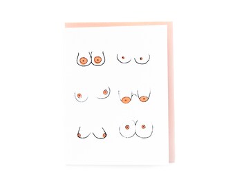 All Boobs Are Beautiful Card