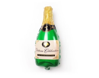 37" Champagne Bottle Balloon: New Years Eve Party Decor
