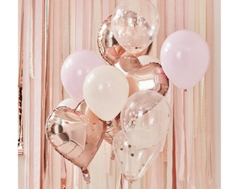 Neviti Glitz & Glamour Birthday Pink & Rose Gold Confetti Scatter-Age