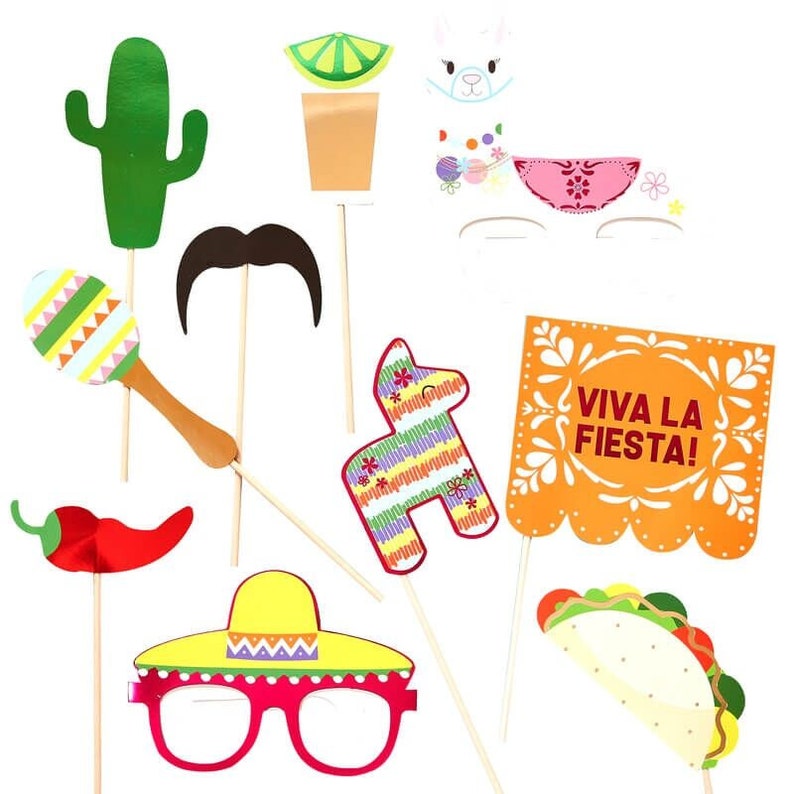 Taco Bout a Baby Shower Decoration Cinco de Mayo Taco Bout Love First Fiesta Fiesta Photo Props Final Fiesta Bachelorette Party
