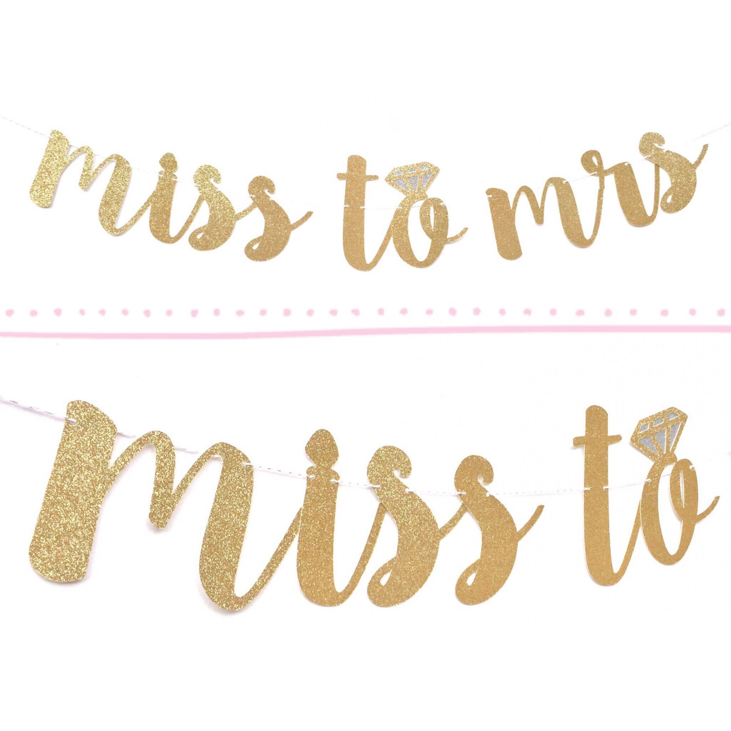 Miss to Mrs Banner Bridal Shower Banner Bridal Shower | Etsy