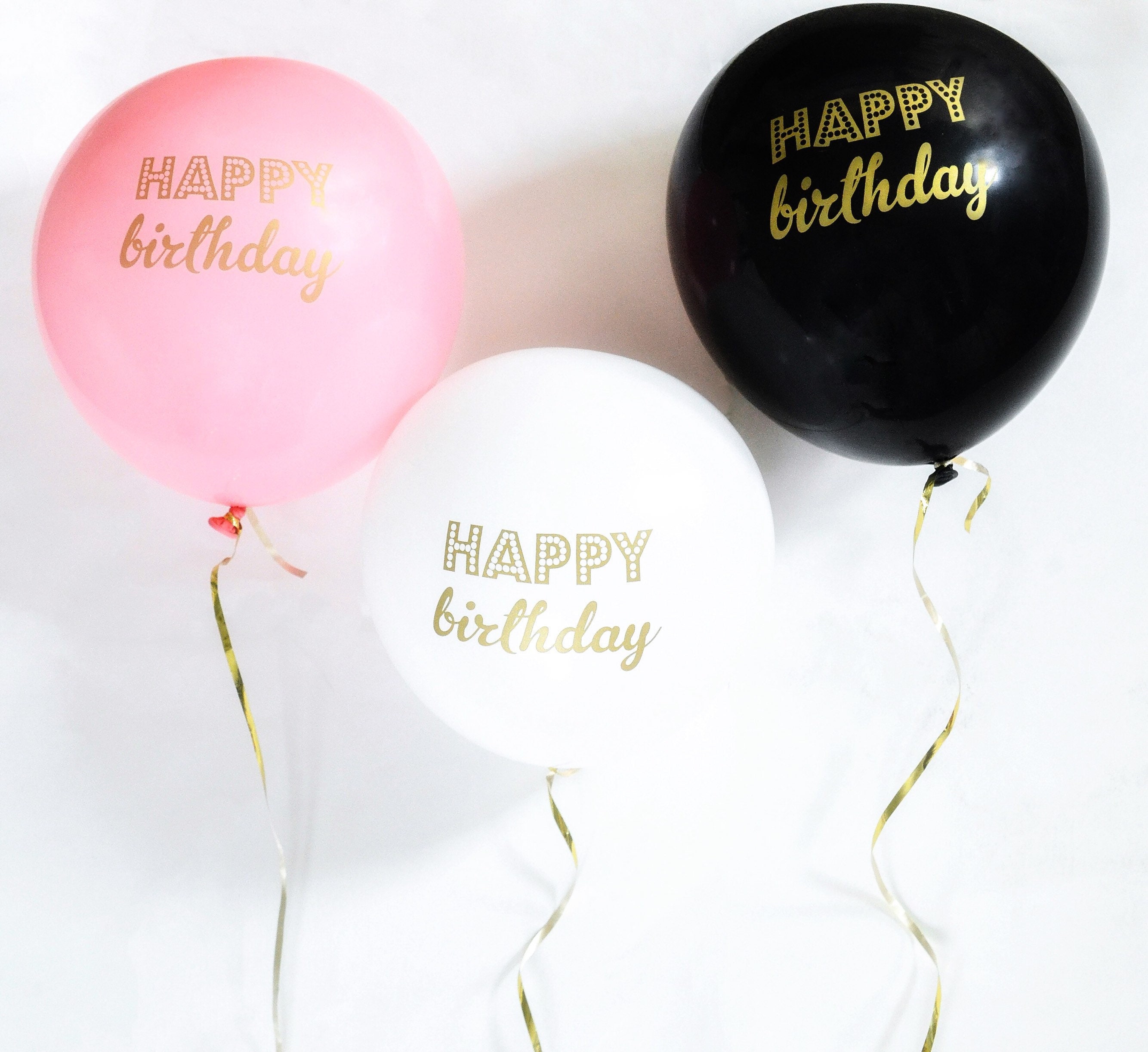 Happy Birthday Balloons Birthday Party Decorations 30th
