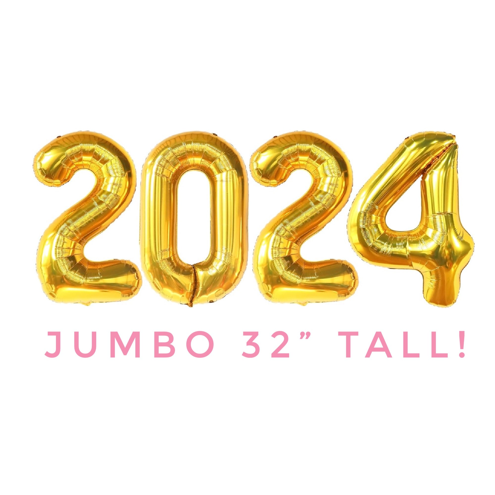 Graduation Decorations 2024, Graduation Party Supplies 2024 Balloon Set,  NYE Decorations 2024, Graduation Decor, 2024 Graduation Balloons 