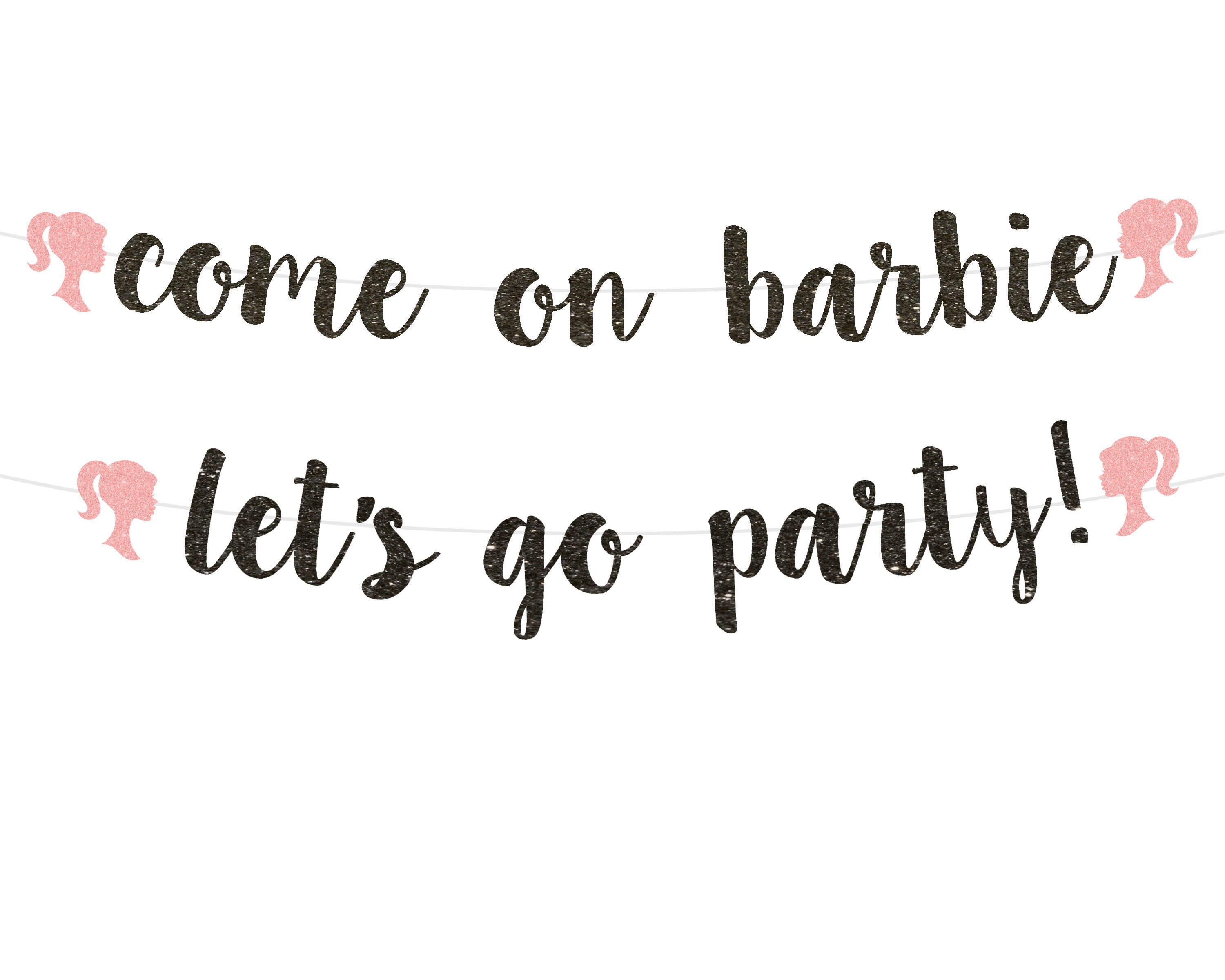 Barbie Bachelorette Party Decorations 