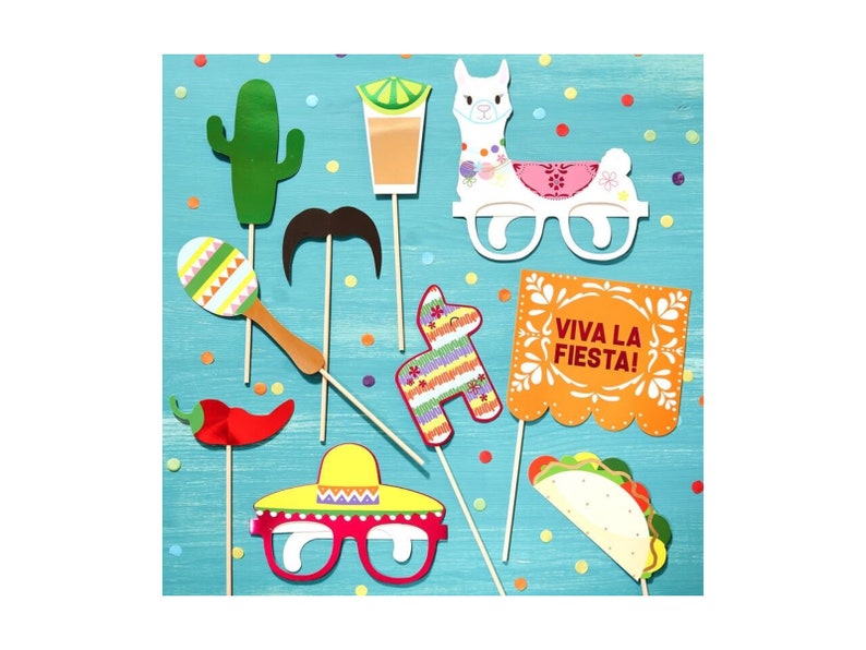 Taco Bout a Baby Shower Decoration Cinco de Mayo Taco Bout Love First Fiesta Fiesta Photo Props Final Fiesta Bachelorette Party
