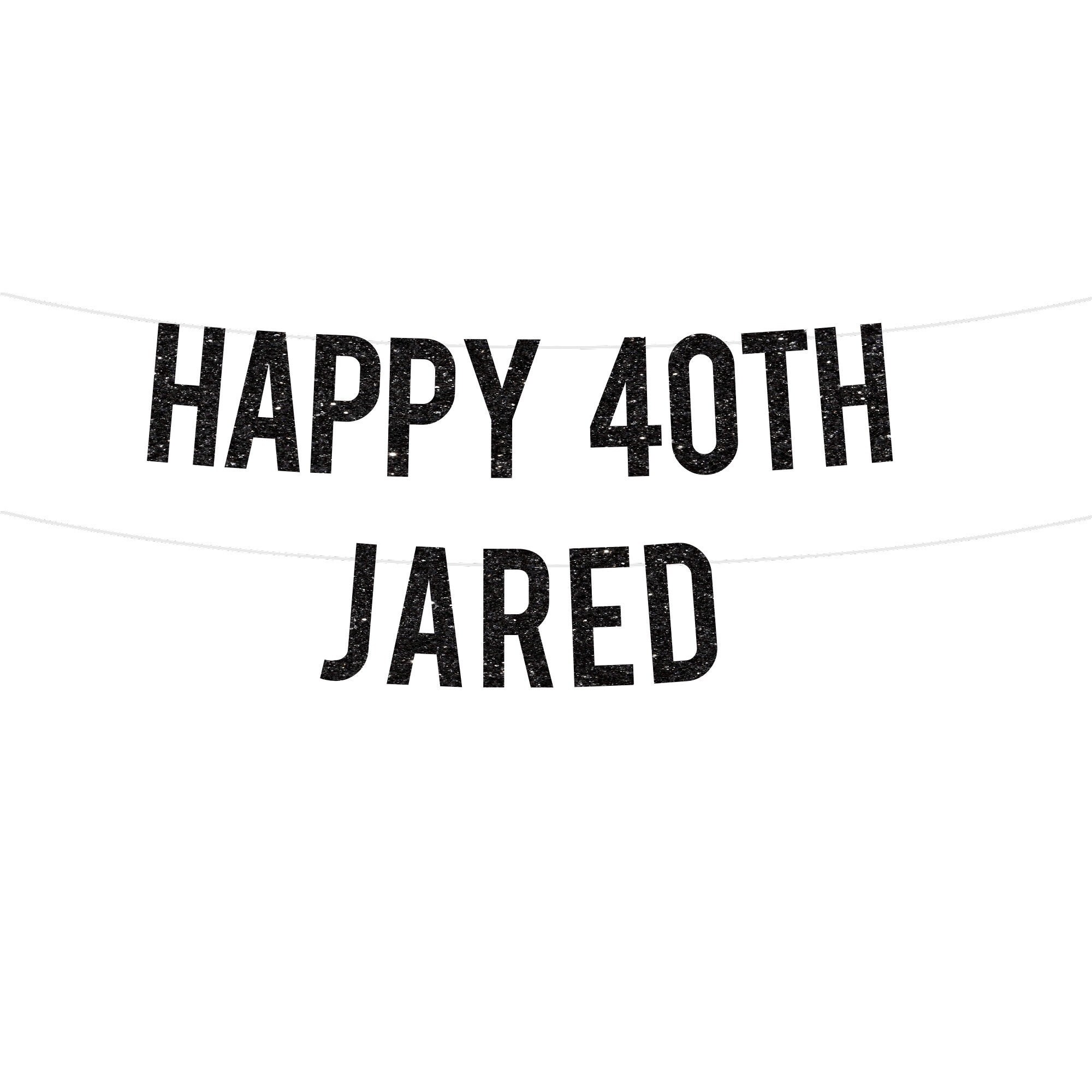40th birthday clipart for men