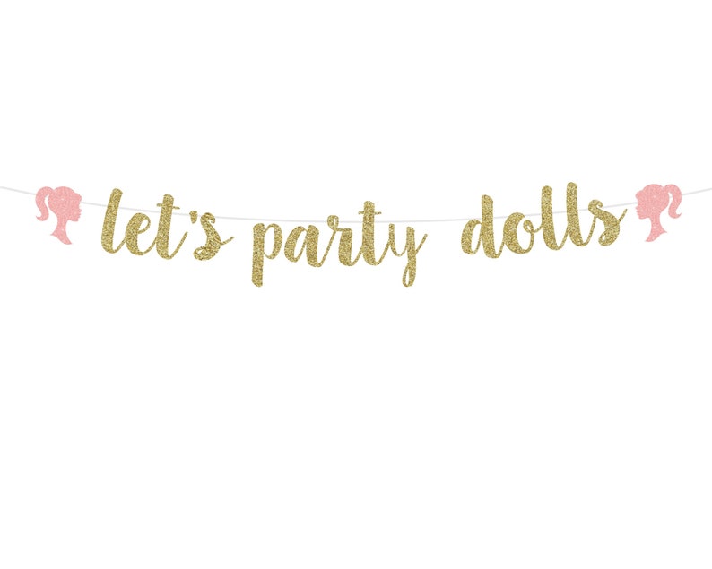 Barbie Bachelorette Party Decorations Lets Party Dolls Etsy