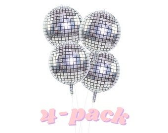Disco Ball Balloon | First Disco Bachelorette Decorations | Disco Cowgirl Bachelorette Party Decor | Disco Balloons Disco Rodeo Bachelorette