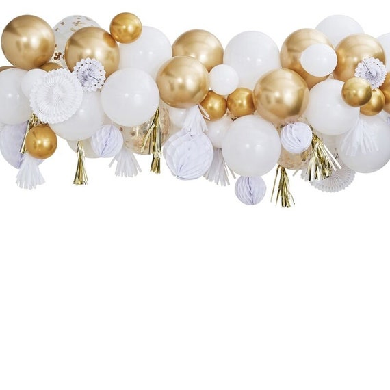 Kit Per Ghirlanda Di Palloncini Bianco Perlato - Doppio Strato, 55 Pezzi In 3 Misure, Per Matrimoni, Compleanni, Addio Al Nubilato