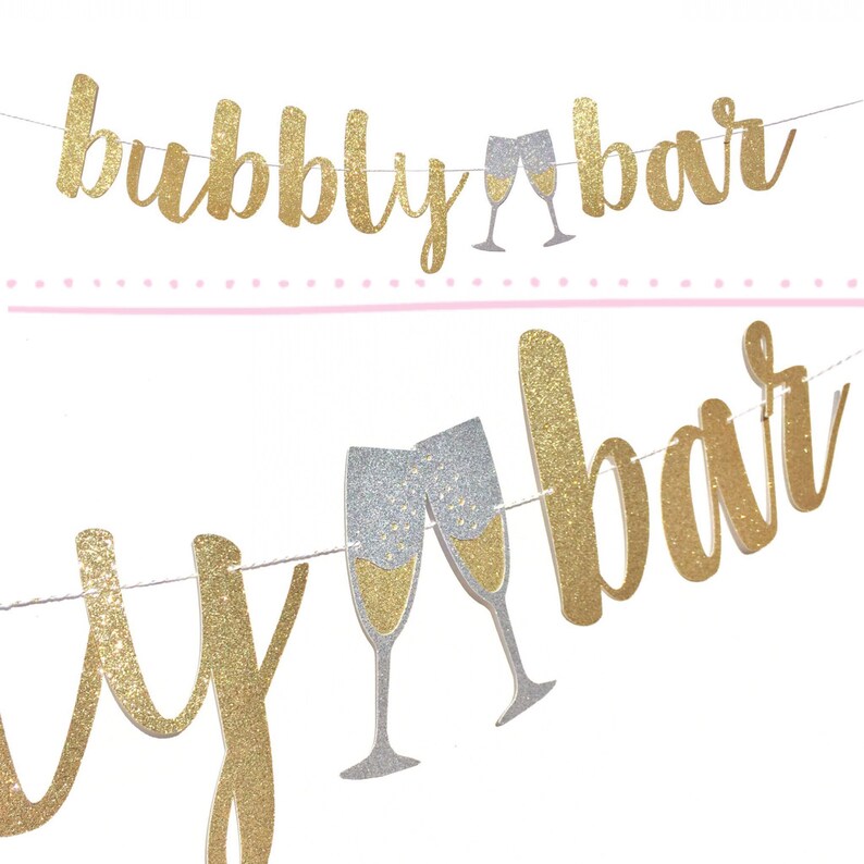 New Year Decorations | Bubbly Bar Sign | New Years Party Banner | New Years Eve Decorations | Bubbly Bar Banner | New Years Party Decor 2022 