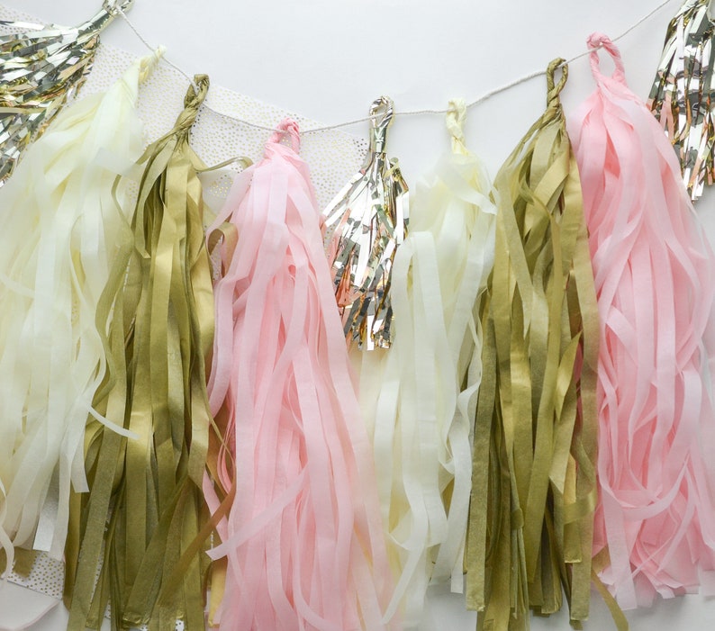60th Birthday Decoration Tassel Garland Diy Tassel Banner Etsy