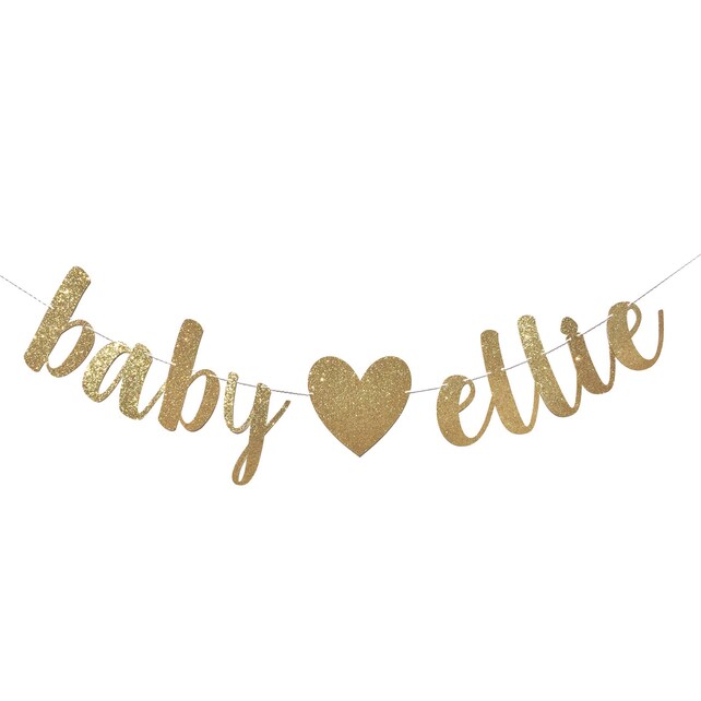 Baby Name Banner Baby Shower Banner Baby Shower Decoration Baby Name Banner Baby Shower Banner Baby Shower Decoration