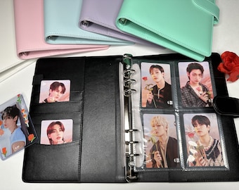 Desktop Standing Photo Album, 3 Mini Instax Polaroid Desk Calendar, 68 Pocket Kpop Card Binder Holder From Frames - Price 1.0