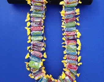 Candy Lei - Graduation Lei - Jolly Rancher Lei