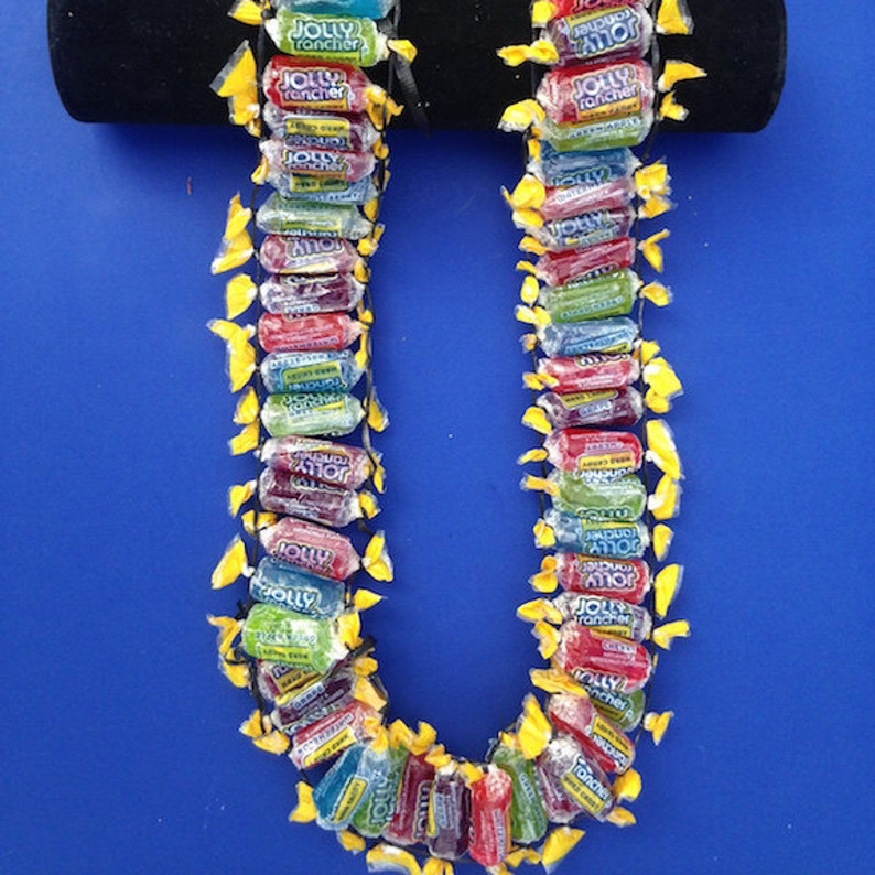 Candy Lei Graduation Lei Jolly Rancher Lei Etsy