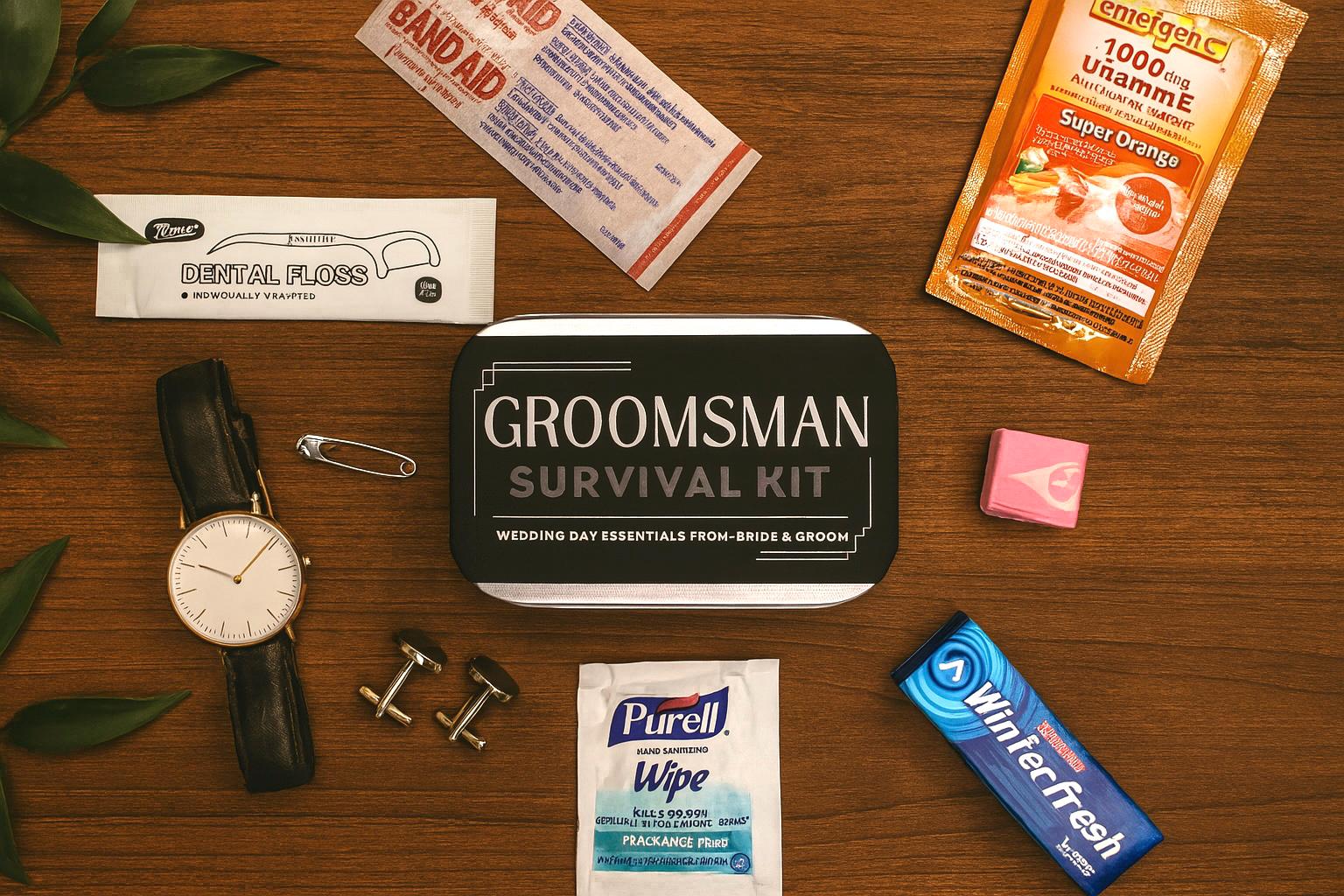 Groomsmen Gifts | Groomsman Gifts | Groomsmen Survival Kit | Wedding Emergency Kit | Wedding Groomsmen Gifts | Wedding Party Gift