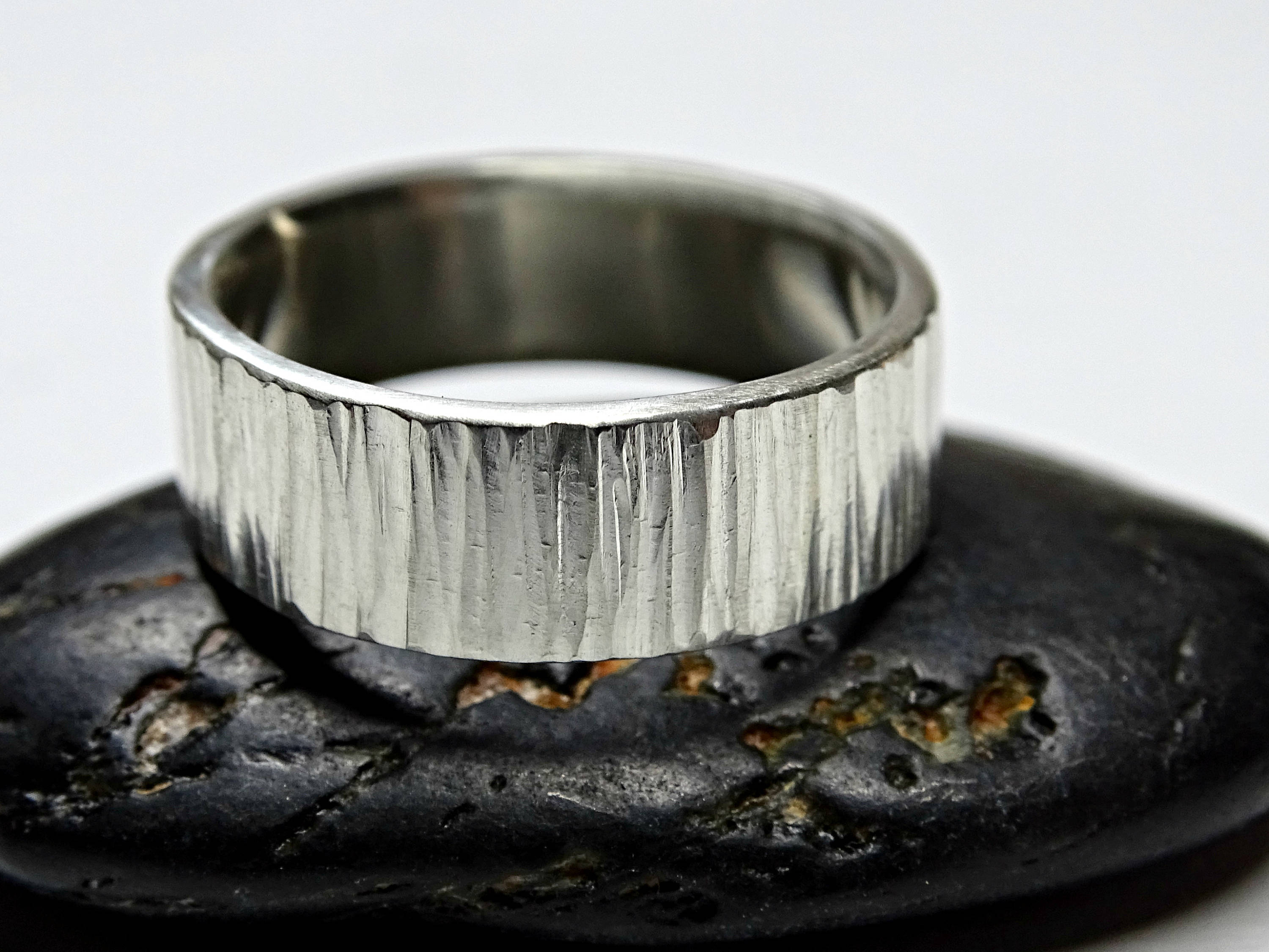 Wide Mens Ring Mens Wedding Band Proposal Ring Silver - Etsy Canada