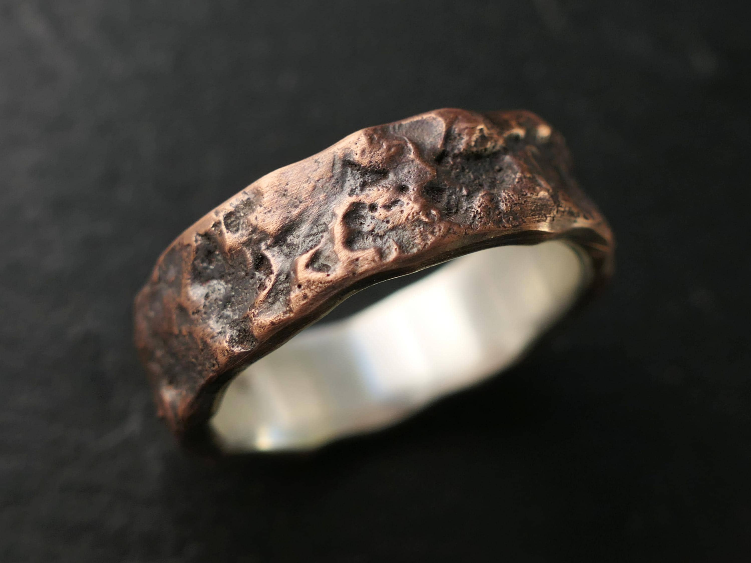 Fine catenina in argento 925 con catenella alternata da piastrine