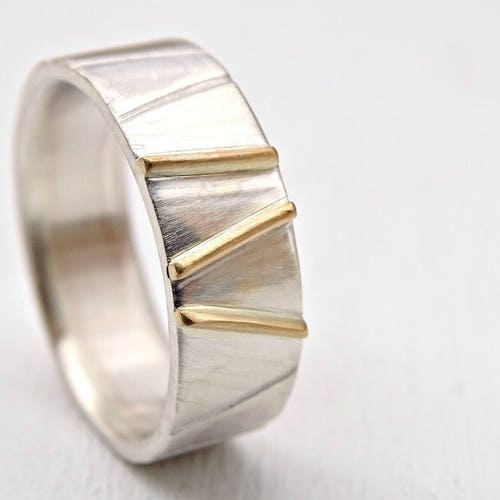 Celtic Wedding Band Gold Silver Viking Wedding Ring Mens - Etsy Australia
