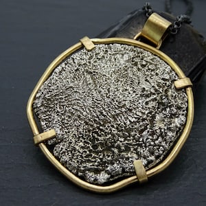 real Atocha coin pendant, big treasure coin pendant gold, shipwreck coin necklace, Atocha coin necklace gold, mens coin pendant git for him