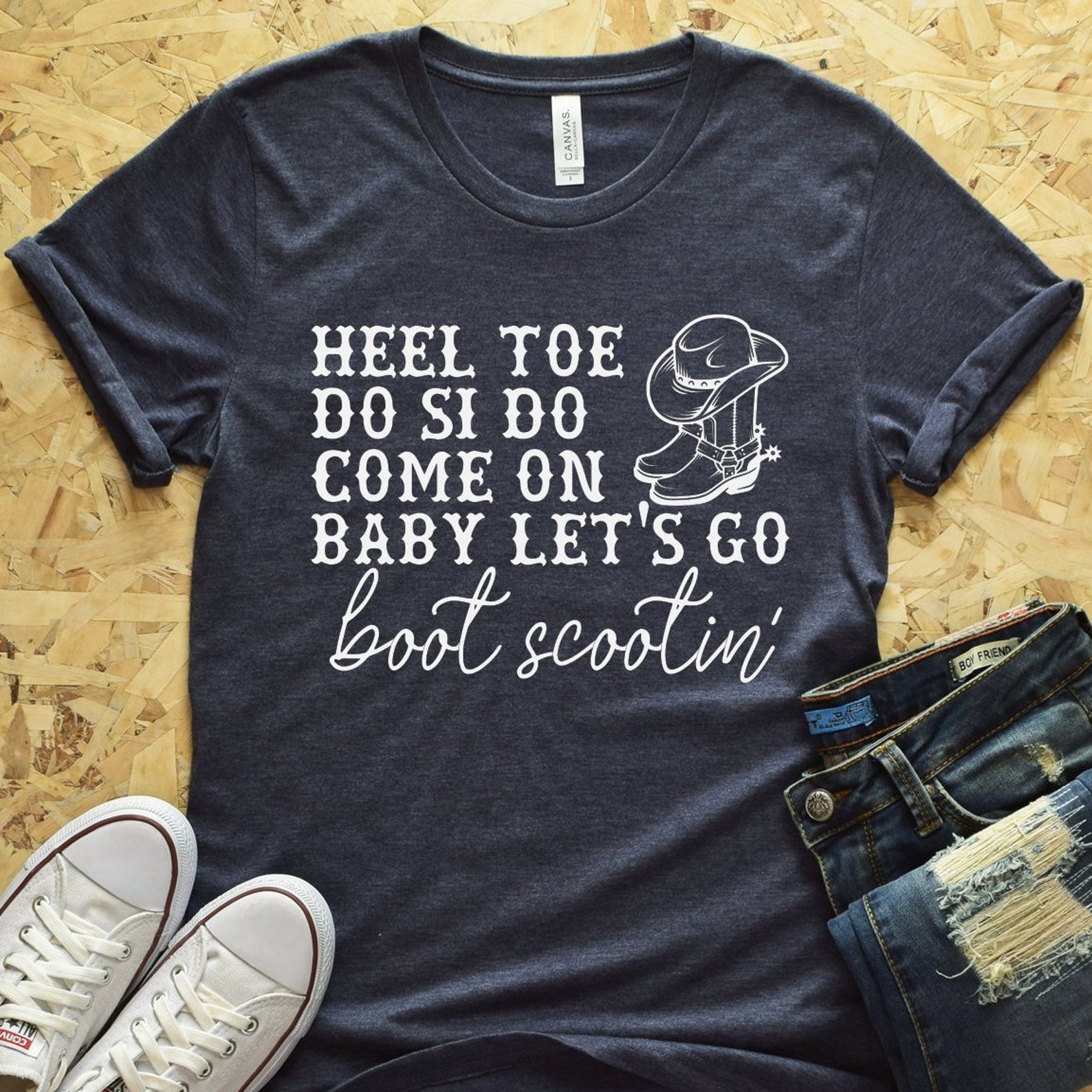 Boot Scootin' Rodeo Shirt Country Music Country Shirt | Etsy