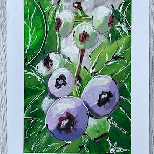 Ripening Blueberries
