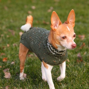 Chihuahua sweater * Small dog sweater * Dog sweater * Chihuahua clothing  * Hand knit dog sweater * Chihuahua gift * Clothes for chihuahua