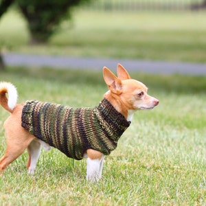 Chihuahua sweater * Small dog sweater * Dog sweater * Chihuahua clothing * Hand knit dog sweater * Chihuahua gift * Clothes for chihuahua