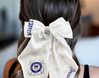 Custom Proud Coast Guard Girlfriend bow