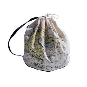 Ditty Bag - Carta o mapa náutico de ubicación personalizada