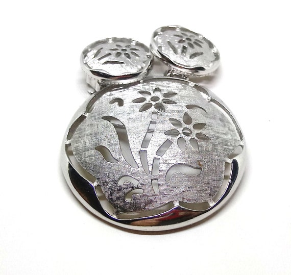 Vintage Sarah Coventry Brooch, Pendant and Earrin… - image 2
