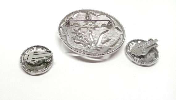 Vintage Sarah Coventry Brooch, Pendant and Earrin… - image 3